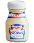 Heinz Mini Condiments Variety Pack- 12 Mini Glass Bottles Total- 4 Each of Heinz Mini Ketchup Bottles, Heinz Mayonnaise Mini Bottles, and Heinz Mini Dijon Mustard Bottles by Snackivore.