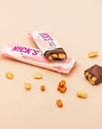 NICKS Keto Chocolate Candy Bars Variety Pack No Added Sugar Coconut Gluten Free Sweets Low carb Candy Snack Bar Multipack 15x40g