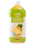 Vinut Viunt 100 Pineapple Juice338 Fl Oz No added Sugar or Water Not from Concentrate Fresh NonGMO Pack of 1 Pineapple