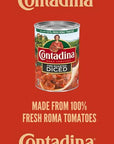 Contadina Fire Roasted Diced Tomatoes 145 oz Can