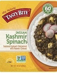 Tasty Bite Indian Madras Lentils Kashmir Spinach Vegetable Tikka Masala Bombay Potatoes Punjab Eggplant and Channa Masala 10 Ounce Pack of 6  with Make Your Day Mini Spatula