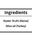 Otter Kingdom Premium Smoked Oysters in Pure Olive Oil 3Ounce Cans Pack of 12