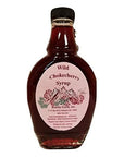 Montana Chokecherry Syrup Breakfast Toppings  11 oz Real Fruit Grown  Hand Picked in the Wild from Bounty Foods for Coffee  Pancakes  Waffles  Cocktails  GlutenFree  NonGMO CC Sy 11oz