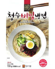 Choung Soo Bibim Naengmyeon Korean Cold Noodle with Soup Base 720g 1 Pack