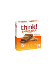 think Protein Bars with Chicory Root for Fiber Digestive Support Gluten Free with Whey Protein Isolate Salted Caramel Snack Bars without Artificial Sweeteners 14 Oz 30 Count