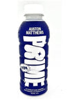 Generic Prime Sports Drink Auston Matthews LIMITED EDITION One Bottle of 169FL oz Hydration Beverage