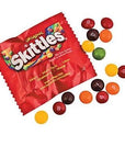 Skittles Original Flavor Fun Size Chewy Candy Packs Bulk Bag  1lb Approximately 28 Packets  BONUS Mystery Candy