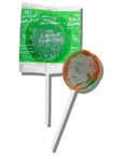 Klub Bulk Caramel Apple Lollipops 15 lbs Tootsie Pops with Chewy Caramel Green Apple Flavor Gluten Free Bulk Lollipops Individually Wrapped for Convenience 24 oz