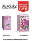 Wissotzky Wildberry Blast Herbal Tea 20 Tea Bags  Berry Blend  Caffeine Free Tea