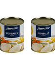 Sunnmore Fiskeboller Fishballs In Brine  28 ounces  2 pack