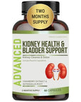 Kidney Cleanse Detox & Repair and Bladder Support- Kidney Support Supplement for Kidney Restore With Chanca Piedra,Cranberry, Juniper Berries for Kidney Detox and Bladder Health.60 Day Supply