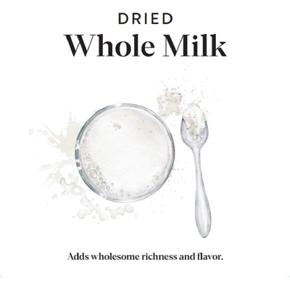 King Arthur Dried Whole Milk Powder 14oz  Powdered Milk Kosher Dry Whole Milk Powder for Drinks Confections Baked Goods as a Nutrient Supplement