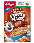 Kelloggs Maple Cinnamon Frosted Flakes Cereal 435g15 oz Box Imported from Canada