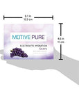 Motive Pure Electrolyte Hydration Grape 1 oz Mini Bottle 12pack