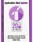 Sqwincher Zero Qwik Stik Sugar Free Low Calorie Low Sodium Electrolyte Replacement Powder Hydration Drink Mix Grape 011 oz Packet Pack of 50