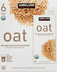 Kirkland Signature Oat Organic NonDairy Beverage  Made With Rolled Oats  2g Rolled Oats in Every Serving  Ready Set Gourmet Donate a Meal Program  2 Pack 192 Fl oz Each