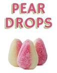 Original Bonds London Pear Drops Bag Sugar Coated Pear Flavored Boiled Sweets A Classic Sweetshop Favorite Imported From The UK England The Best Of British Candy Bannana And Pear Flavour