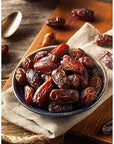 Anna and Sarah Organic Medjool Dates 5 Pound Bag No Sugar Added Natural Dried Dates in Resealable Bag 5 Lbs