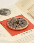 Pizza Moon Supreme Pizza Lunar Coin in Copper with Tiny Pizza Box