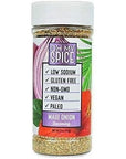 Maui Onion Seasoning by Oh My Spice Low Sodium, 0 Calories, 0 Carbs, Gluten Free