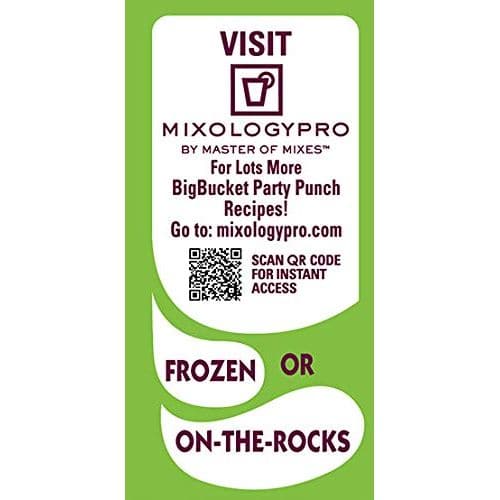 Master of Mixes BigBucket Margarita Mix Ready to Use 96 oz LowProfile Individually Boxed