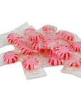 Starlight Peppermint With Cinnamon 2 Lbs Bulk Hard Candy Discs Approximately 175 Pieces