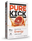 Pure Kick Energy Singles To Go Drink Mix Blood Orange - 18 Total Servings