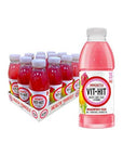 VIT HIT Naturally Sweetened LowCalorie Drink with Tea Juice Water and a Hit of Vitamins IMMUNITEA 169 Ounce Pack of 12