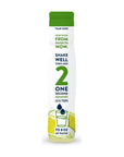 H2wOw Water Enhancer Drops  ORGANIC  Natural Extracts of Real Fruit  a Hint of Organic Stevia  Makes 768 oz of Delicious Cucumber Lemongrass Flavored Water