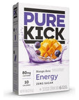 Pure Kick Singles To Go Ultimate Variety Pack 1 Box Blood Orange1 Box Mango Acai 1 Box Black Cherry Pomegranate 1 Box Citrus 1 Box Strawberry Watermelon 1 Box Concord Grape 36 Single Servings