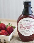 Strawberry Syrup 3 Ingredients  Blackberry Patch 8 oz Bottle  Oprahs Favorite Things 2014 Small Batch  Handmade in Georgia Perfect on Pancakes Waffles  French Toast Great Dessert Topping