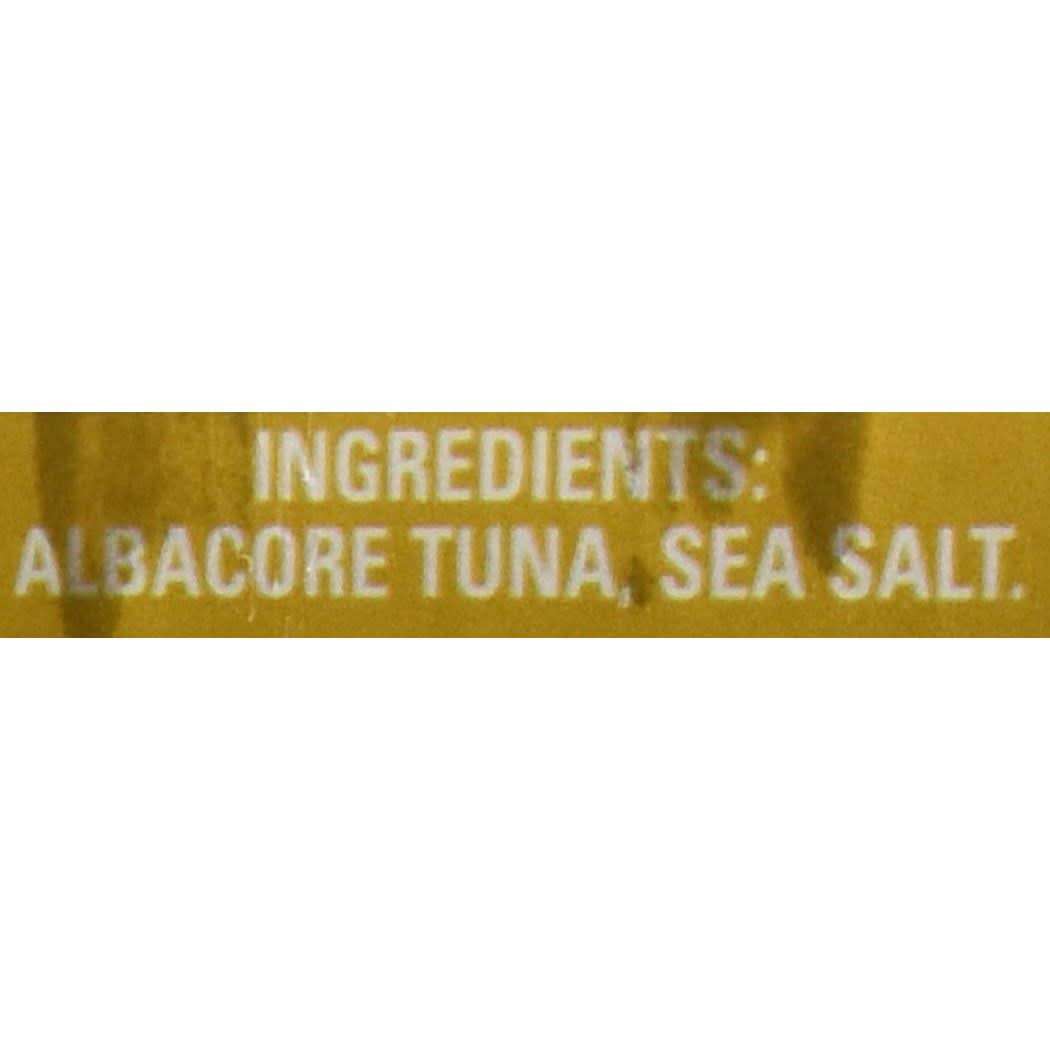 Raincoast Trading While Albacore Tuna Traditional Wild Caught Pacific Northwest Made in Canada Hand Packed Certified Sustainable No Oil No Water No Preservatives High Protein  Case of 12 52g Cans