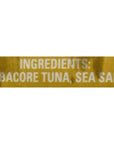 Raincoast Trading While Albacore Tuna Traditional Wild Caught Pacific Northwest Made in Canada Hand Packed Certified Sustainable No Oil No Water No Preservatives High Protein  Case of 12 52g Cans