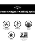 Watkins 1868 Organic Grilling Buttery Herb Seasoning Bulk 9.8 oz (Pack of 1)