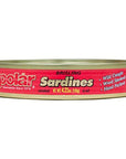 MW Polar Brisling Sardines Smoked in Olive Oil 423Ounce