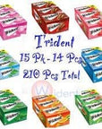 Trident Bubble Gum Sugar Free Gum 3014 Piece Packs Total 420 Sticks