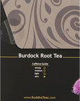 Buddha Teas Burdock Root Tea 18 Count Pack of 6