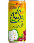 La Croix Apple Cranberry Sparkling Water  12 Oz Cans Flavored Seltzer Drinking Water Beverage Naturally Essenced 12Pack Slim Cans Pomme Baya