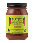 Mateos Gourmet Salsa Medium  Mild 16 oz Variety Pack