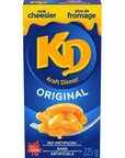 Kraft Dinner Original Macaroni  Cheese 225g76oz 12ct Imported from Canada