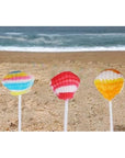 Seashell Candy Lollipops  24 Suckers Individually Wrapped Bulk  Great for Mermaid Party Favors  Beach  Ocean Themed  Candy Buffet  Cake Toppers  Birthday Candy for Kids