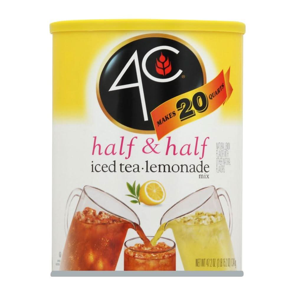 4C Half and Half Iced Tea and Lemonade - Whlsome - Iced Tea