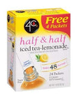 4C Half Half Iced Tea Lemonade Drink Mix SugarFree Box Containing 24Packets - Whlsome - Grocery (Other)