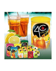 4C Powder Drink Mix Packets - Iced Tea Variety 1 Pack - 24 Count - Whlsome - Drinks & Beverages