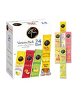 4C Powder Drink Mix Packets - Iced Tea Variety 1 Pack - 24 Count - Whlsome - Drinks & Beverages