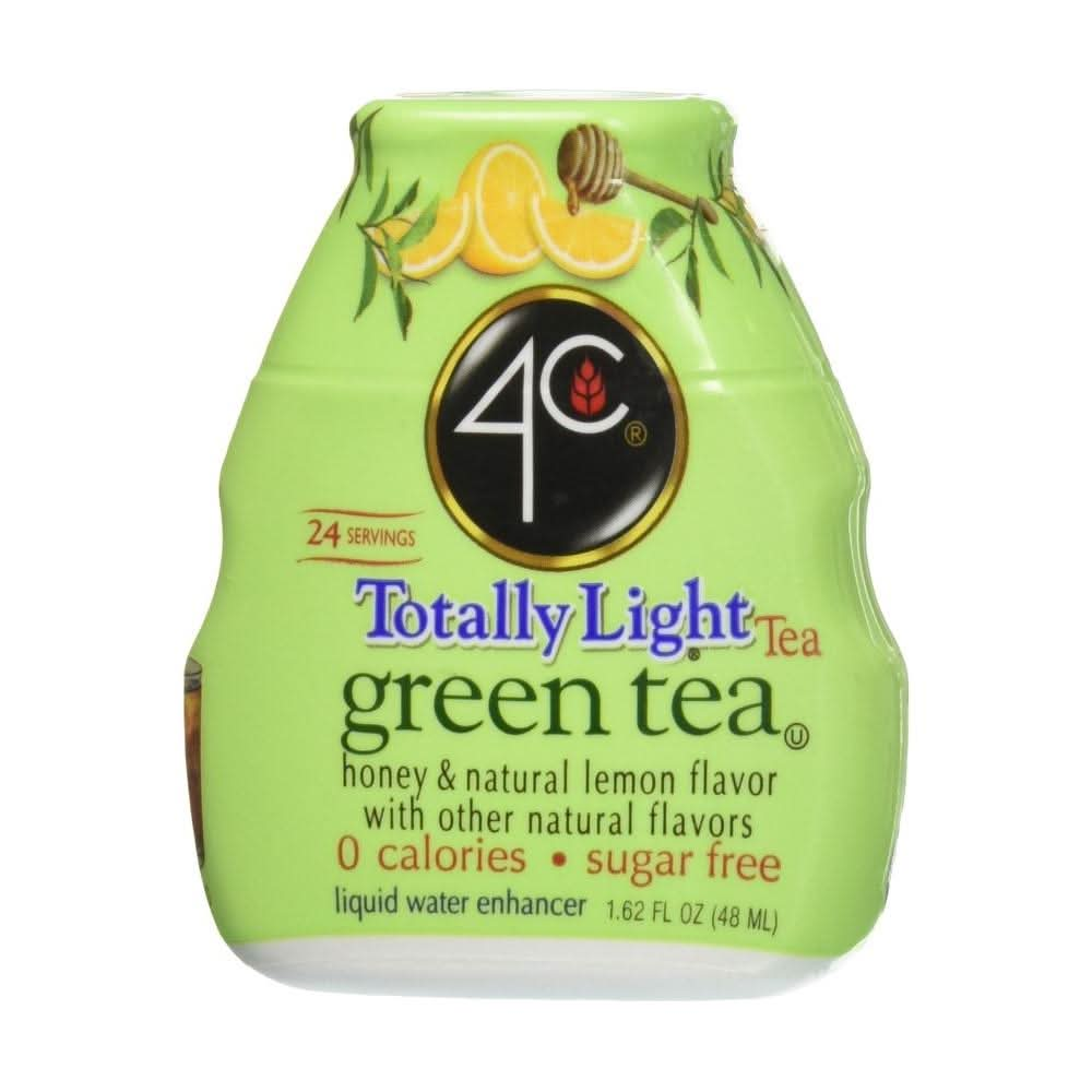 4c Totally Light Green Tea Liquid Water Enhancer 162 Fl Oz 4 Count - Whlsome - Grocery (Other)