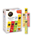 4C Totally Light Tea 2 Go Bonus Variety Pack Ice Tea Mix 24Count Boxes Pack of 3 - Whlsome - TEA