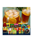 4C Totally Light Tea 2 Go Bonus Variety Pack Ice Tea Mix 24Count Boxes Pack of 3 - Whlsome - TEA