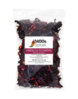 4oz Dried Hibiscus Flowers perfect for Tea and Mexican Agua Fresca Flor de Jamaica Whole Flowers and Petals by 1400s Spices - Whlsome - Tea