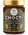 4th & Heart Chocti Chocolate Ghee Spread, 12 Ounce, Grass - Fed Ghee, Classic Cacao, Lactose and Nut Free, Gluten Free, Certified Paleo - Whlsome - Ghee